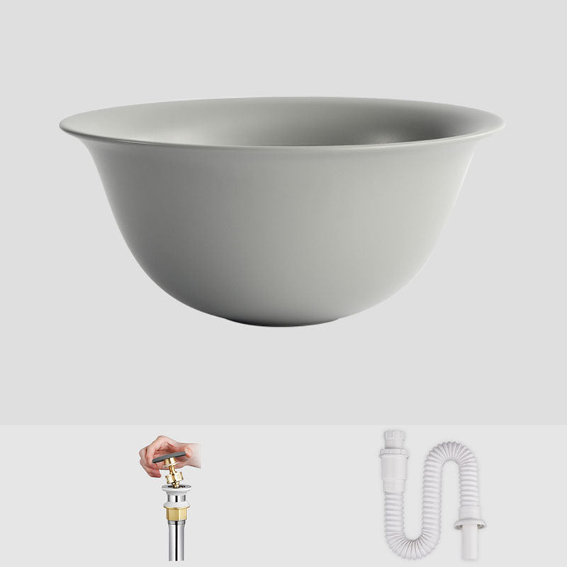 Porcelain Trough Bathroom Sink Modern No Craftsmanship Wash Stand