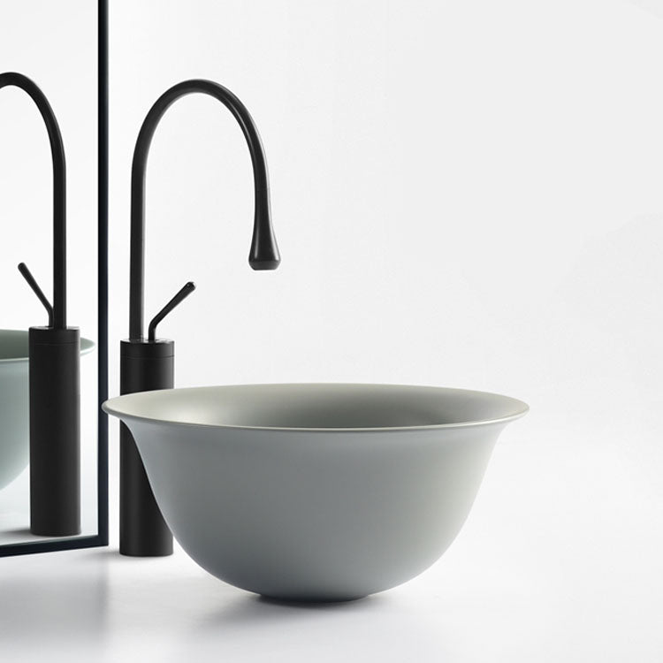 Porcelain Trough Bathroom Sink Modern No Craftsmanship Wash Stand
