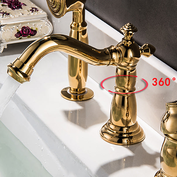 Deck Mounted Roman Tub Faucet Bronze Low Arc Roman Tub Faucet Set