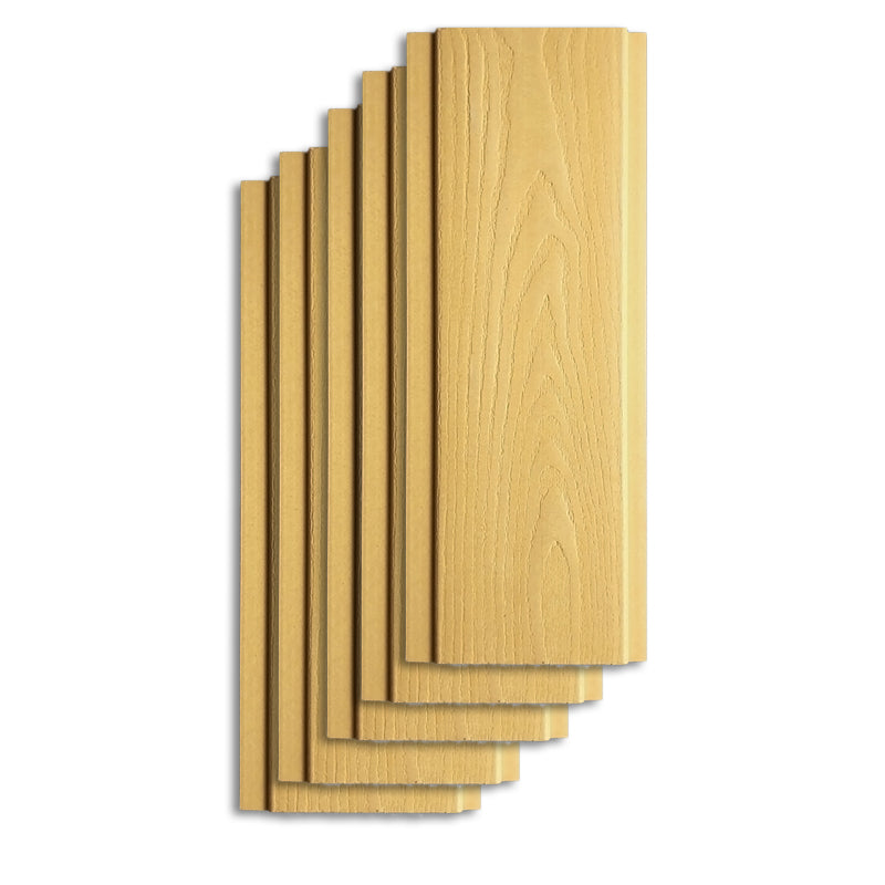Wood Wall Ceiling Fireproof Water Resistant Textured Shiplap Wall Ceiling