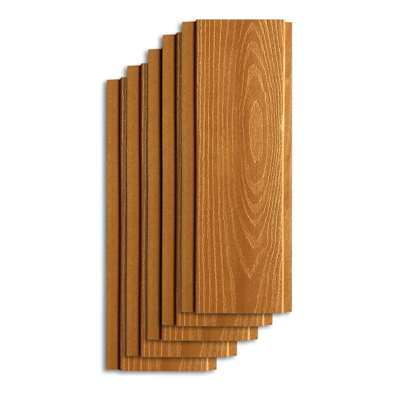 Wood Wall Ceiling Fireproof Water Resistant Textured Shiplap Wall Ceiling