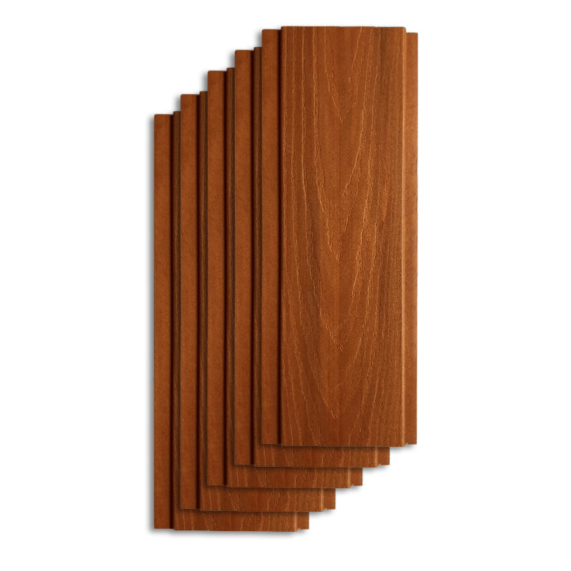Wood Wall Ceiling Fireproof Water Resistant Textured Shiplap Wall Ceiling