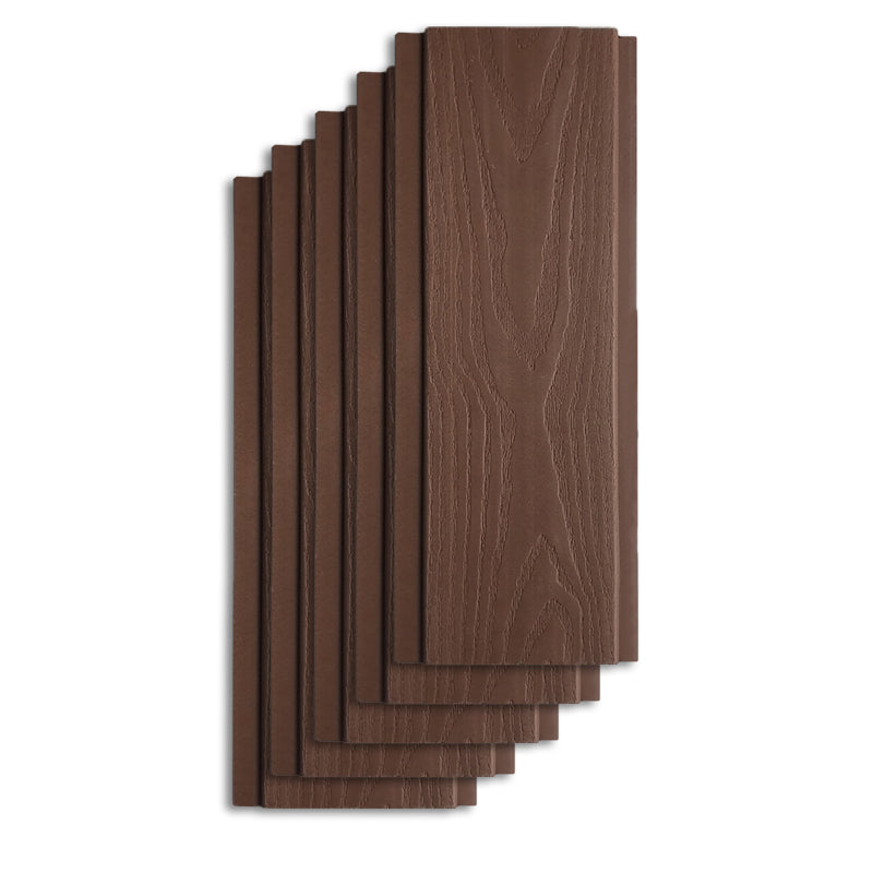 Wood Wall Ceiling Fireproof Water Resistant Textured Shiplap Wall Ceiling