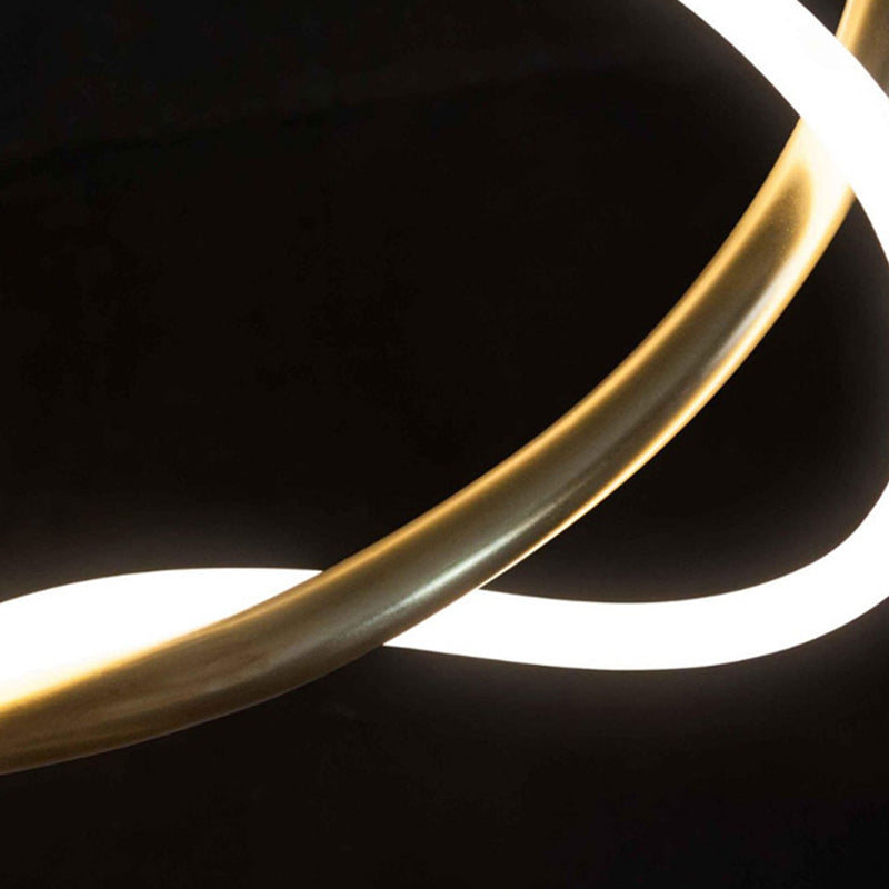 1 Light Linear Pendant Lighting Modern Metal Island Lighting