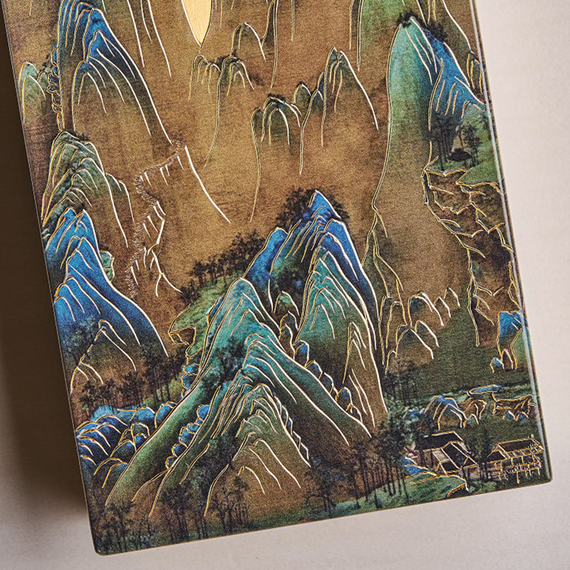 Modern Metal Wall Sconce Rectangle Shape Wall Light with Stone Shade for Living Room