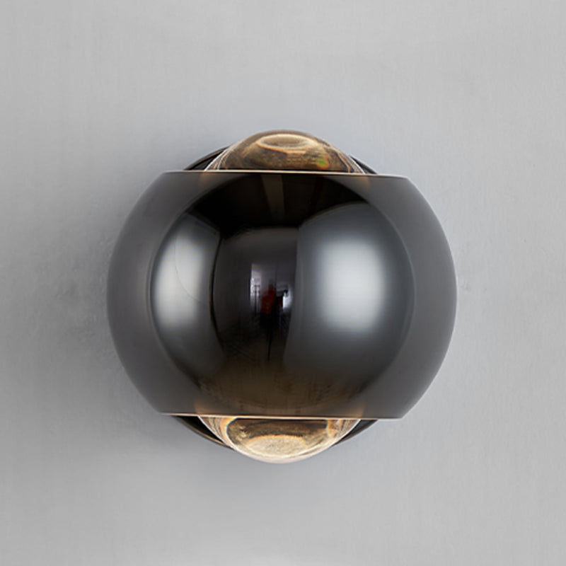 Modernism Wall Sconce Spherical Sconce Lighting with Metal for Bedroom