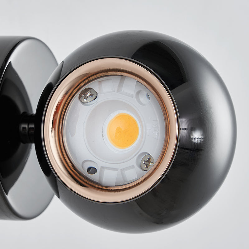 Modernism Wall Sconce Spherical Sconce Lighting with Metal for Bedroom