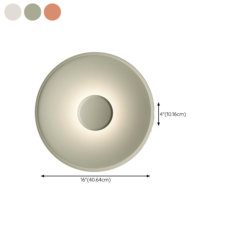 Contemporary Geometric Shape Wall Lamp Metal Shade Wall Lighting for Living Room