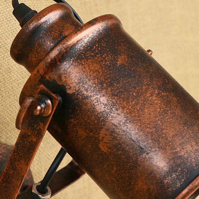 Cylinder Wall Lighting Industrial Metal 1 Light Rustic Wall Sconces