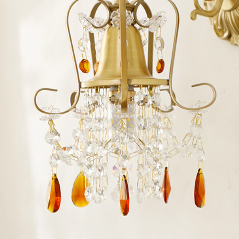 Unique Shape Metal Wall Lighting Modern Style 1 Light Wall Mounted Light