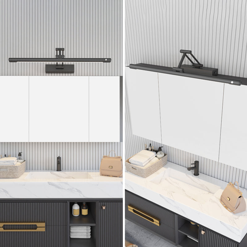 Minimalism Vanity Lighting Adjustable Wall Light Fixture with Metal for Bathroom