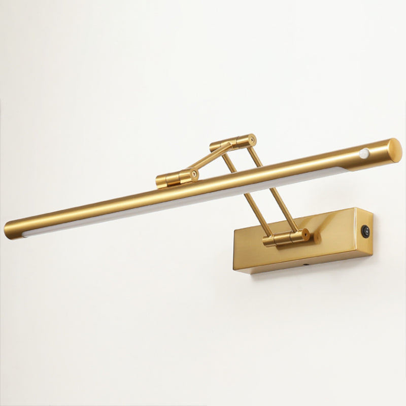 Minimalism Vanity Lighting Adjustable Wall Light Fixture with Metal for Bathroom