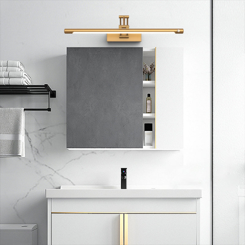 Minimalism Vanity Lighting Adjustable Wall Light Fixture with Metal for Bathroom