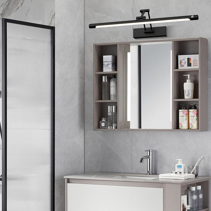 Minimalism Vanity Lighting Adjustable Wall Light Fixture with Metal for Bathroom