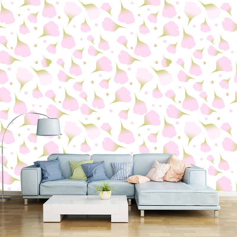 Illustration Mural Wallpaper Plant Decoration Living Room Wall Mural