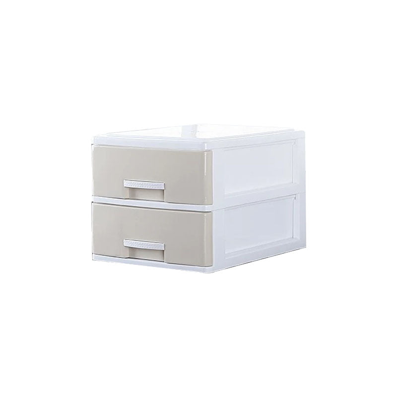 Vertical File Cabinet Plastic Modern Filing Cabinet with Drawers for Home Office