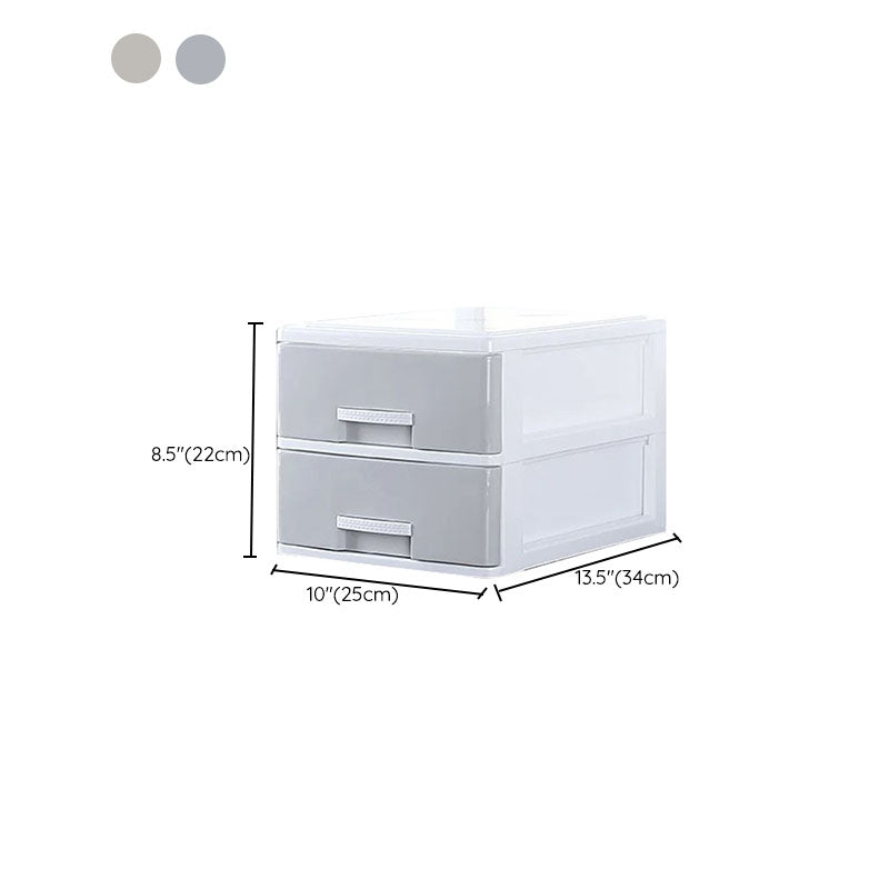 Vertical File Cabinet Plastic Modern Filing Cabinet with Drawers for Home Office