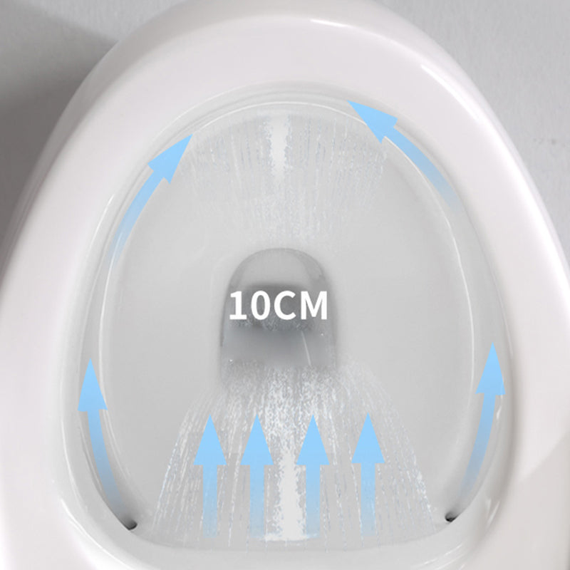 Modern Siphon Jet Flush Toilet One Piece Urine Toilet for Bathroom