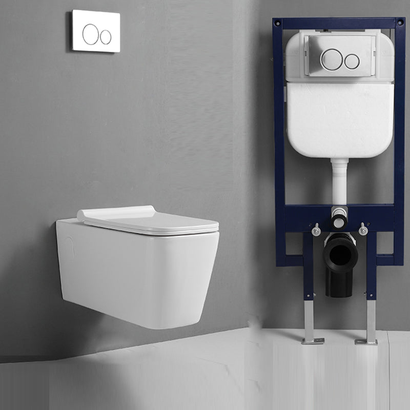 Modern Toilet Wall Mount One Piece Toilet Porcelain Urine Toilet