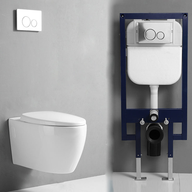 Modern Toilet Wall Mount One Piece Toilet Porcelain Urine Toilet