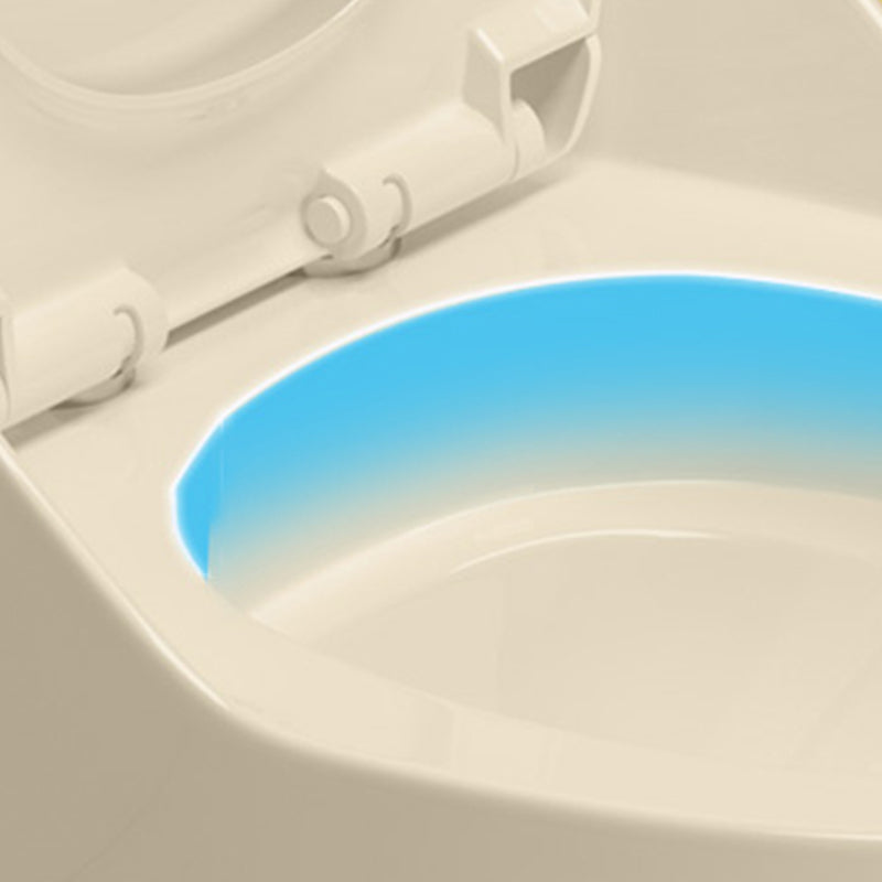 Contemporary Flush Toilet Floor Mounted Siphon Jet Toilet Bowl