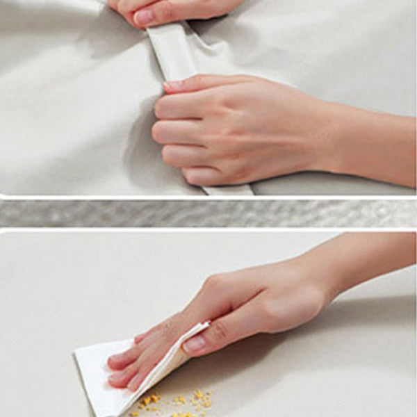 Grey Wooden Sectional Stain-Resistant Sectional Sofa for Living Room