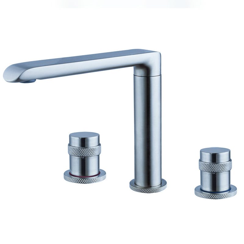 Luxury Vessel Faucet 3 Holes High-Arc Vessel Sink Bathroom Faucet