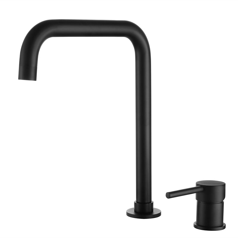 Luxury Vessel Faucet 3 Holes High-Arc Vessel Sink Bathroom Faucet