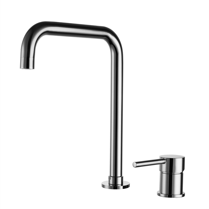 Luxury Vessel Faucet 3 Holes High-Arc Vessel Sink Bathroom Faucet