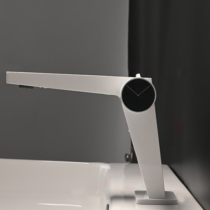 Contemporary Vessel Sink Faucet Knob Handle Bathroom Vessel Faucet