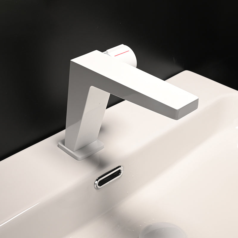 Contemporary Vessel Sink Faucet Knob Handle Bathroom Vessel Faucet