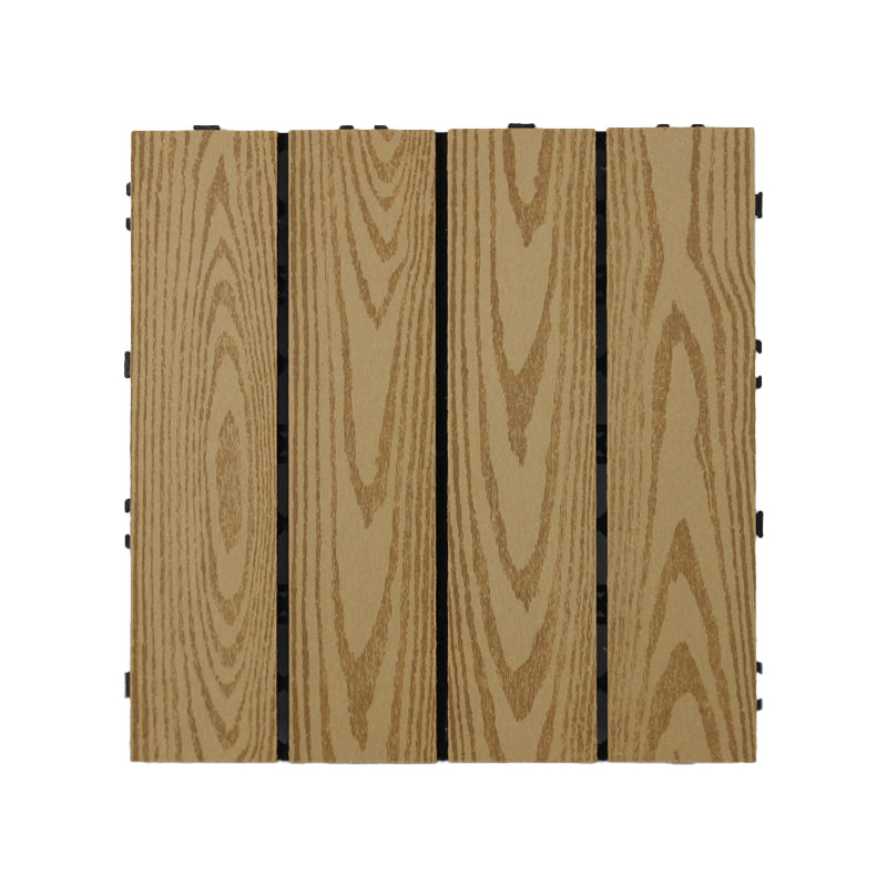 Deck Plank Loose Lay Manufactured Wood Decking Tiles Outdoor Flooring