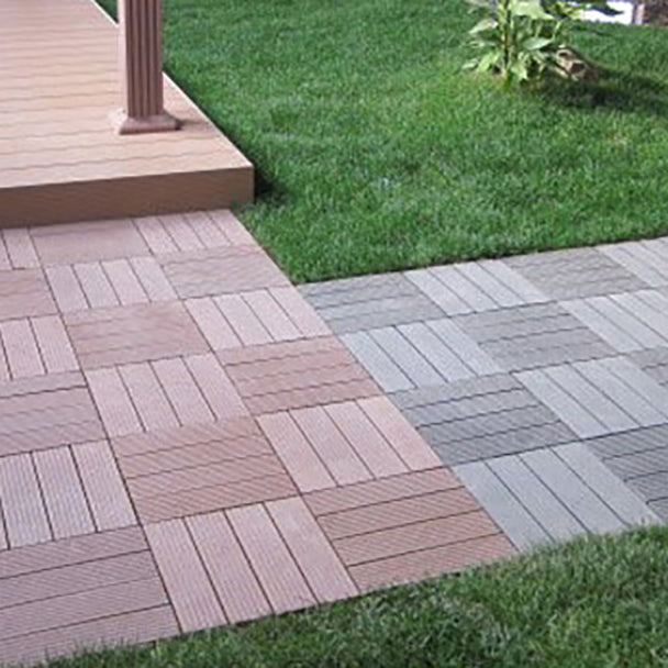 Deck Plank Loose Lay Manufactured Wood Decking Tiles Outdoor Flooring