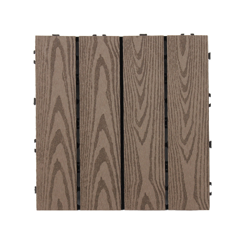 Deck Plank Loose Lay Manufactured Wood Decking Tiles Outdoor Flooring
