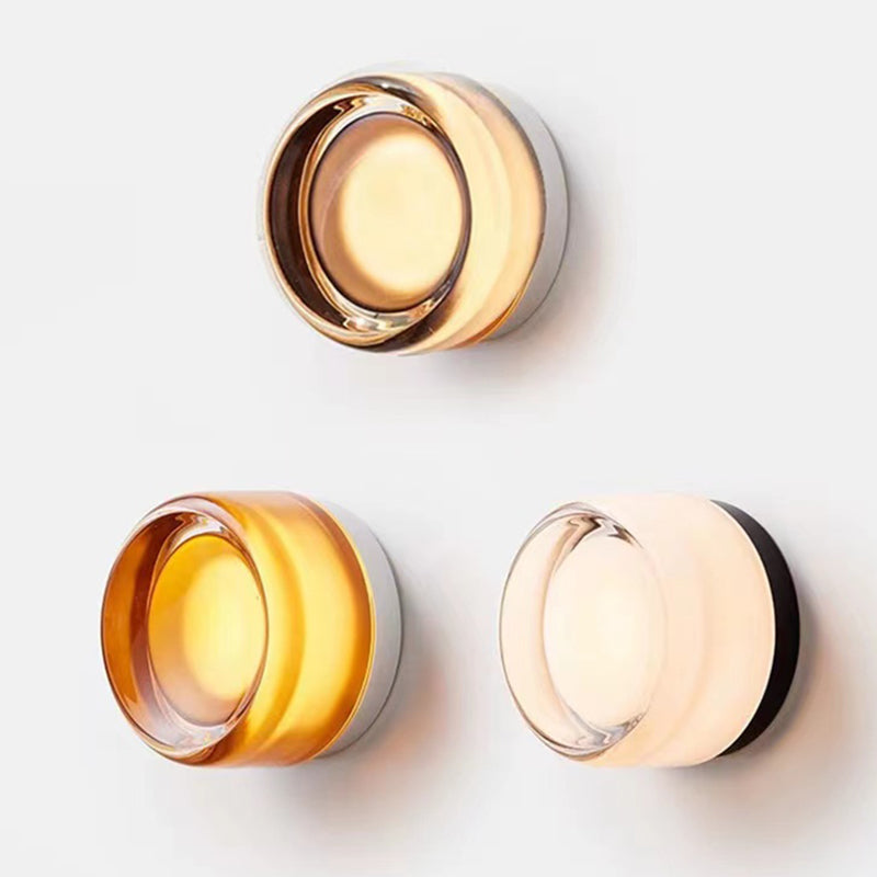 Modern Vanity Lighting Circle Wall Light Fixture with Acrylic for Bathroom