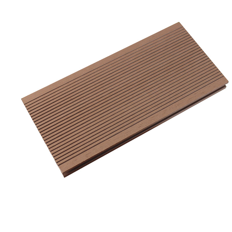 Outdoor Floor Patio Stripe Pattern Interlocking Waterproof Deck Plank