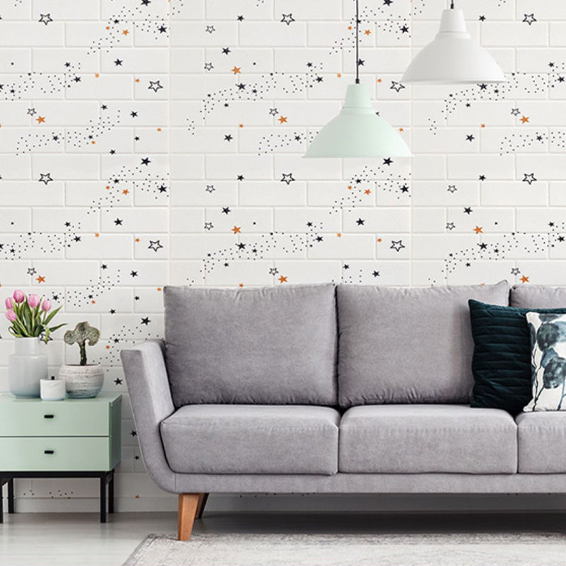 XPE Foam Wall Paneling Square Waterproof Wall Paneling for Living Room
