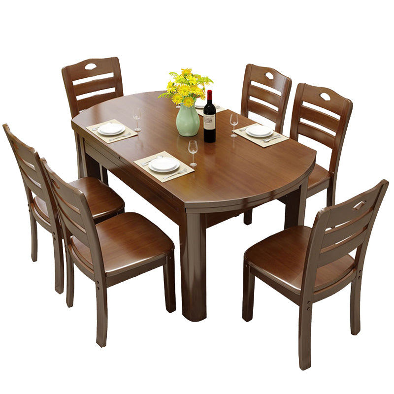 Modern Style Dining Table Rubberwood Base Dinner Table for Dining Room