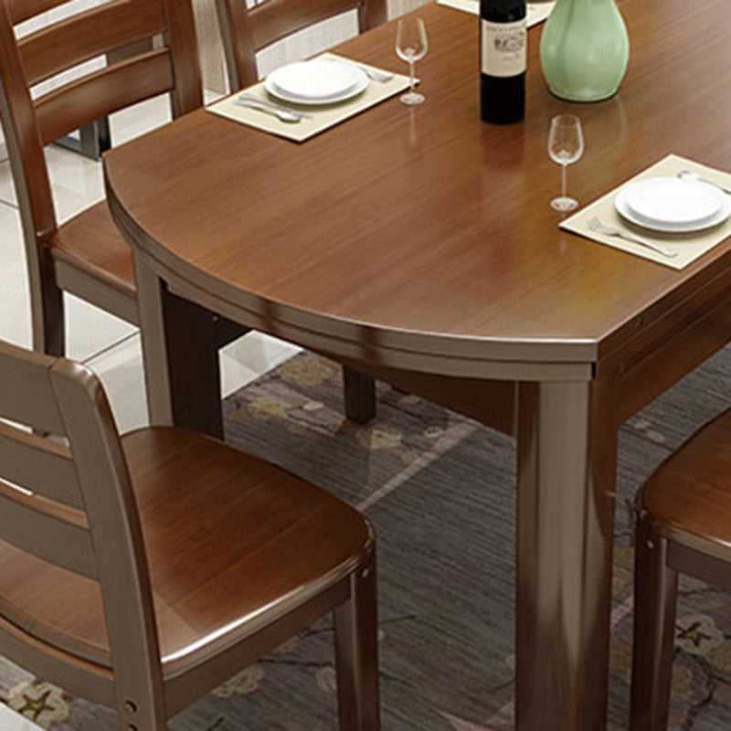 Modern Style Dining Table Rubberwood Base Dinner Table for Dining Room