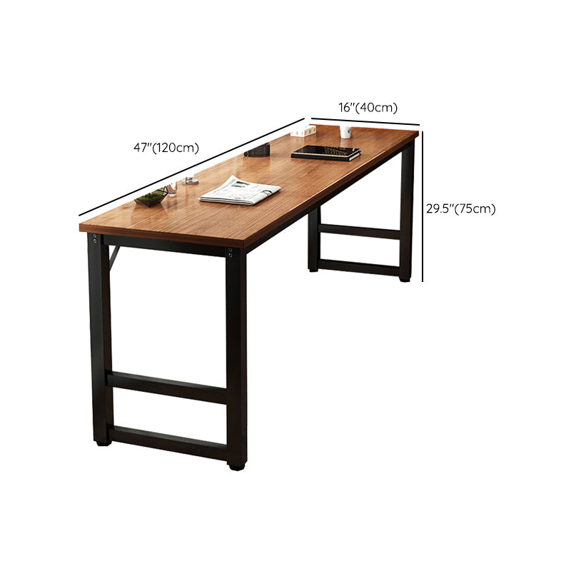 Manufactured Wood Bar Table Modern Metal Frame Pub Table for Small Places