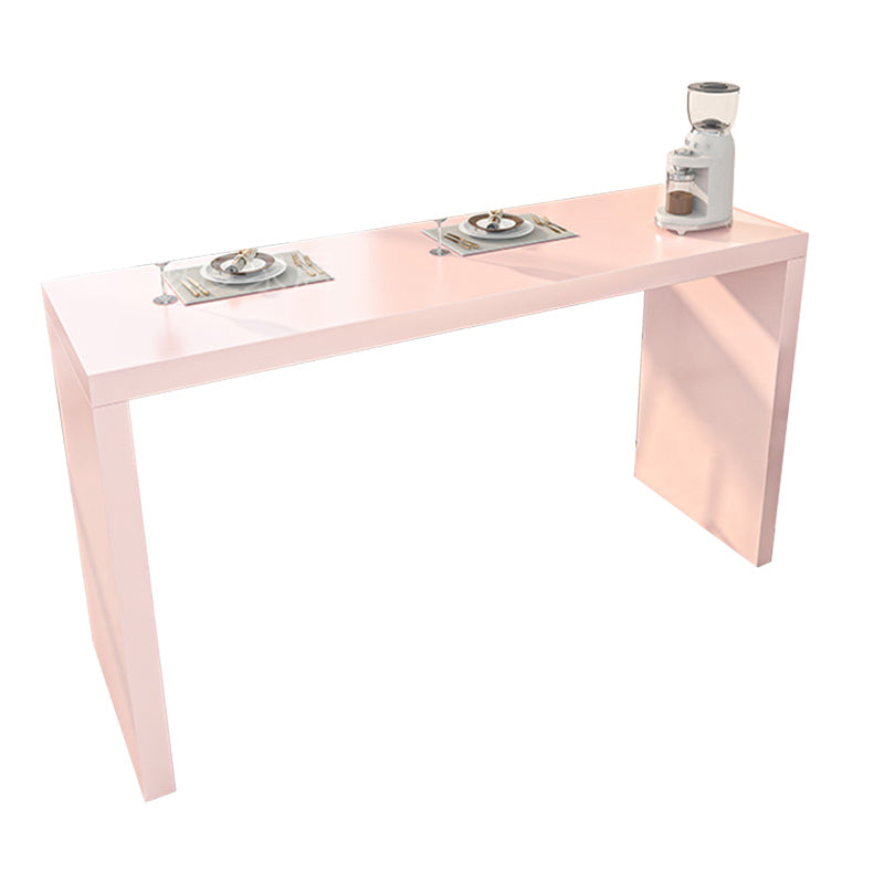 Modern Stone Bar Dining Table Rectangle Bar Table for Cafe And Breakroom