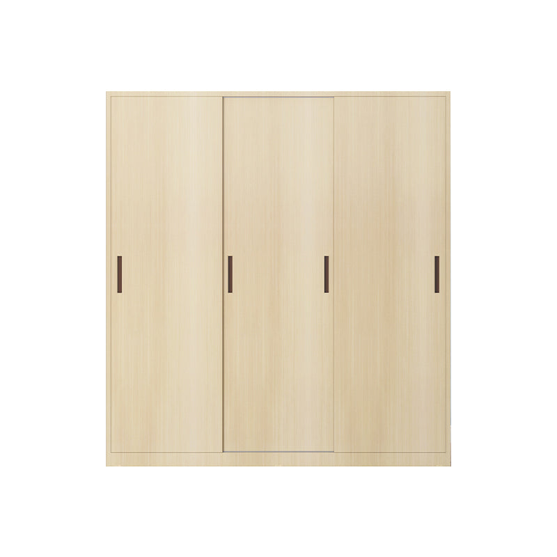 Modern Freestanding Wardrobe Armoire Metal Wardrobe with Shelves and Clothes Rail