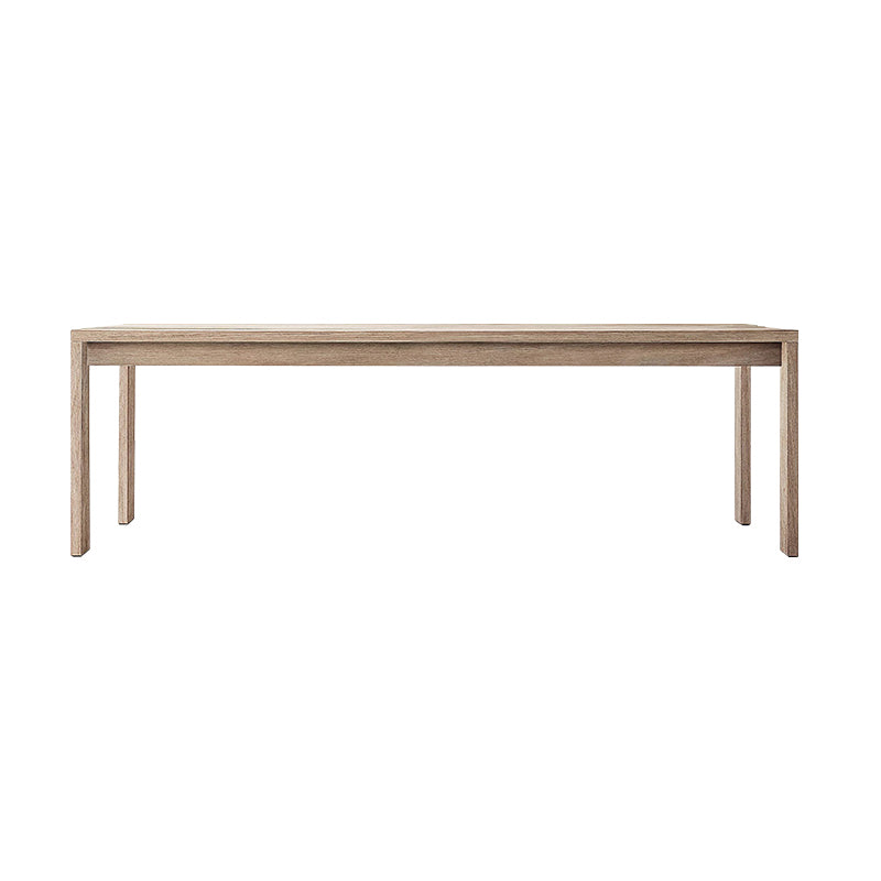 Boho Style 1/9 Pcs Patio Dining Table Set Wood Dining Table Set