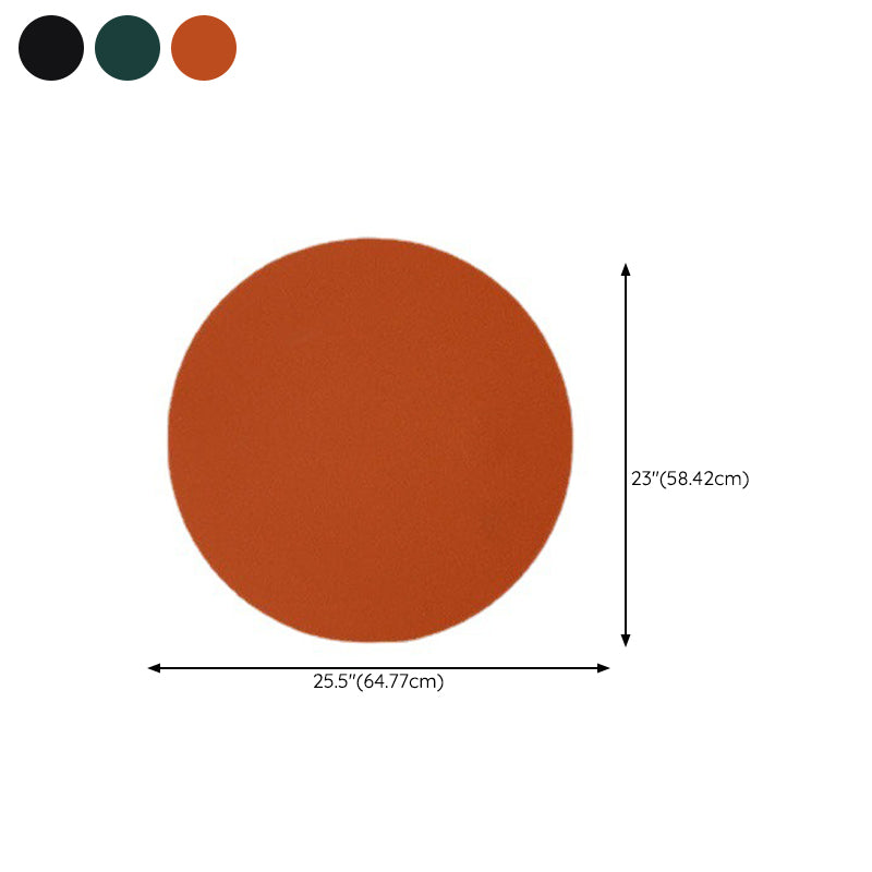 Single Modern Wall Mounted Sconce LED Round Wall Light in Green/Black/Orange Finish