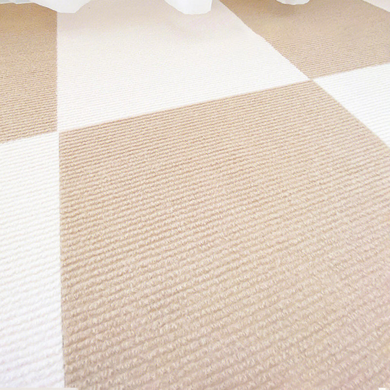 Modern Basin Carpet Tiles Color Block Level Loop Indoor Carpet Tiles