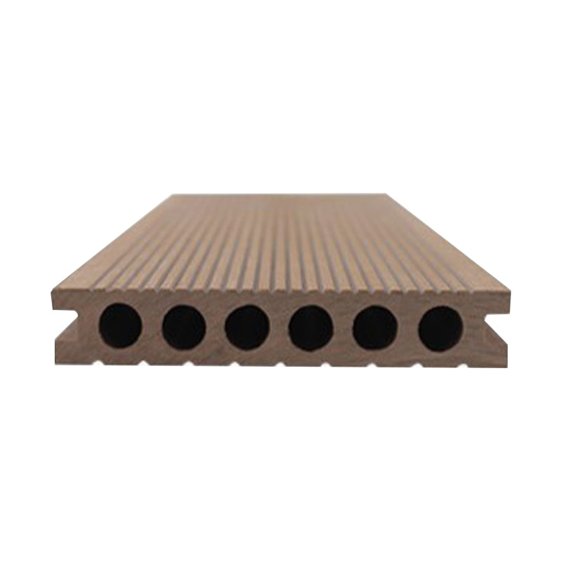 Water Resistant Floor Tile Wire Brushed Nail Lock Engineered Wood for Patio Garden