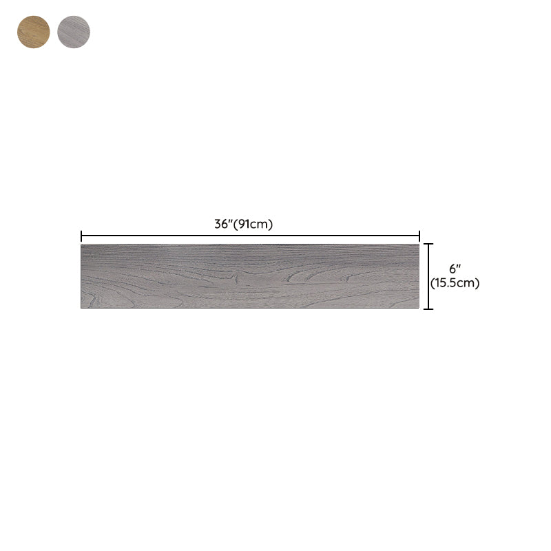 Contemporary Wood Tile Smooth Rectangle Teak Wood for Living Room