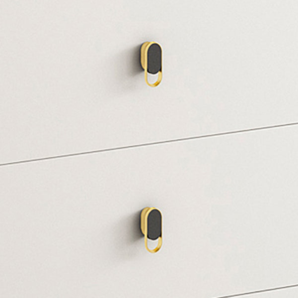 Contemporary Storage Chest Stone Dresser with 3/4/5/6/8 Drawers , 15.6 Inch Width