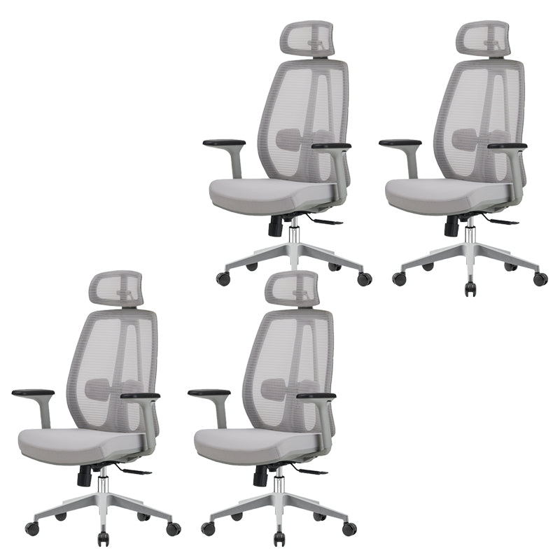 Removable Arms Office Chair Modern No Distressing Ergonomic Desk Chair with Wheels