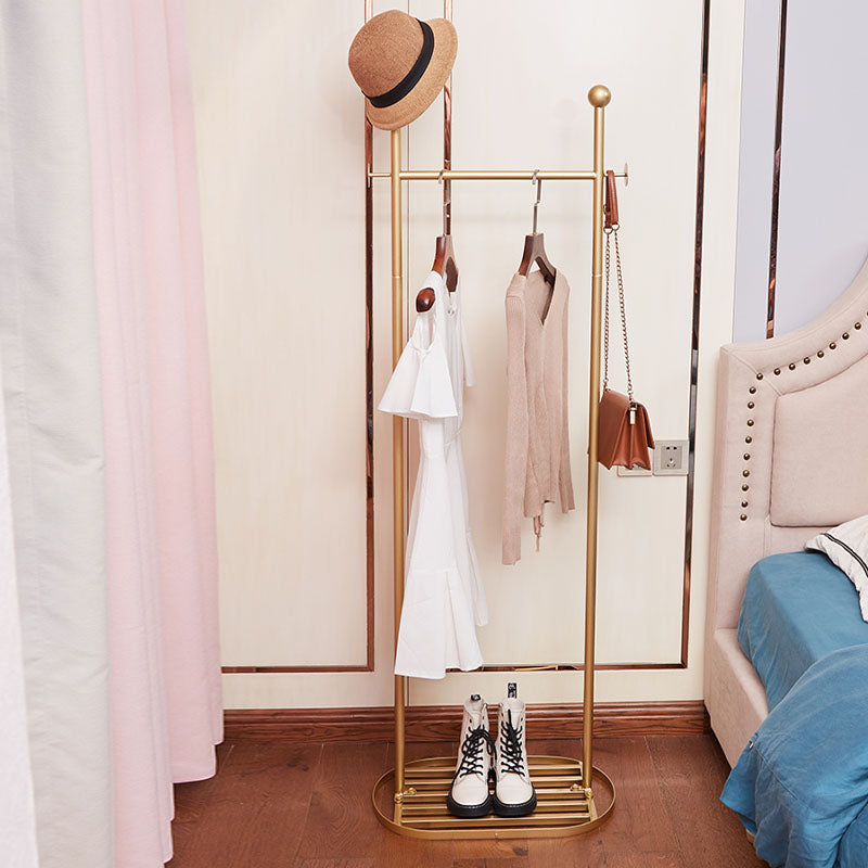 Gorgeous Free Standing Coat Rack Metal Clothes Hanger for Bedroom